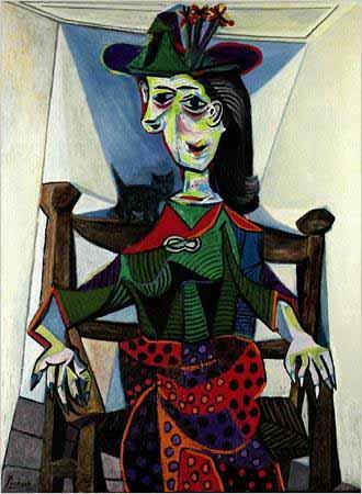 pablo picasso Dora Maar au Chat